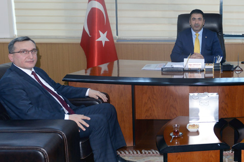 SGK Müdürü Mersin’den DTO’ya ziyaret etti