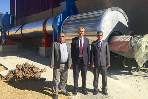 Erkaya tarımsal yatırım tesislerini inceledi