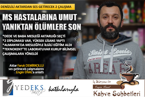 Denizlili aktardan ses getirecek 2 çalışma