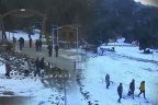 Bağbaşı Yaylası beyaza büründü