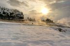 Pamukkale’de iki beyaz sürprizi
