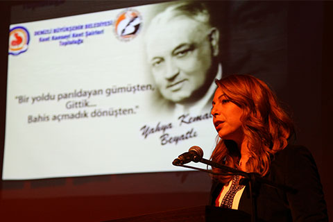 Şair Yahya Kemal Beyatlı anıldı