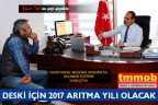DESKİ İÇİN 2017 ARITMA YILI OLACAK