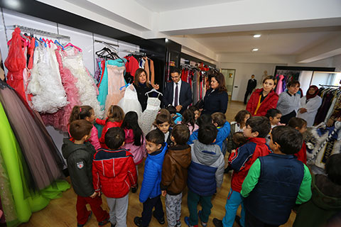 Anaokulu öğrencilerinden anlamlı destek