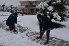 OSB ekipleri karla mücadelede sınıfı geçti