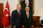 Gürlesin’den Kaymakam Balcıoğlu’na ziyaret