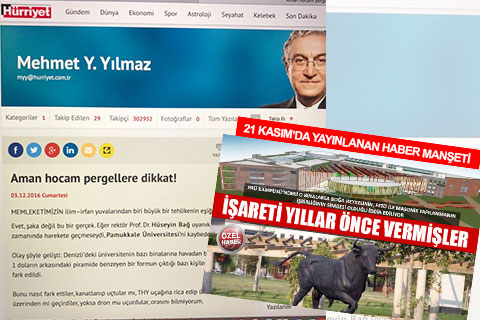 PAÜ’deki masonik işareti andıran binalar Türkiye gündemine taşındı