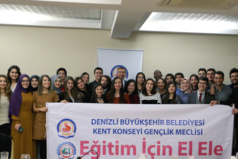 Eğitim gönüllülerine motivasyon gecesi