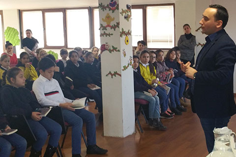 Yazar Mehmet Erkan Yüksekçıta’nın konuğu