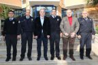 Gürlesin’den polislere başsağlığı ziyareti