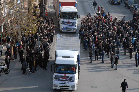 Denizli’den Halep’e yardım köprüsü