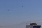 Heyecanlandıran helikopter hareketliliği
