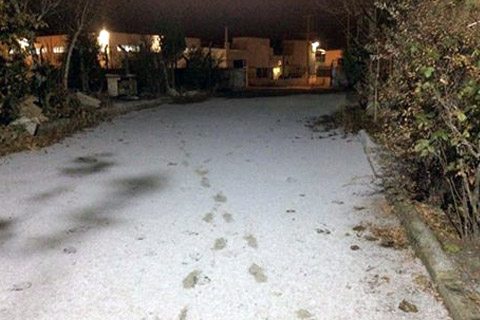 Denizli 2 gün kar yağışlı