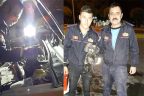Sarayköy’de itfaiyeden kedi operasyonu