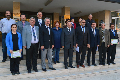 Personele iyi tarımda başarı belgesi