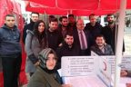 AK Partili gençler kan bağışladı