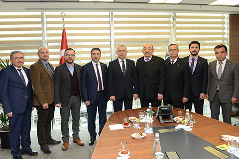 DTO’dan Eximbank Genel Müdürü Yıldırım’a ziyaret