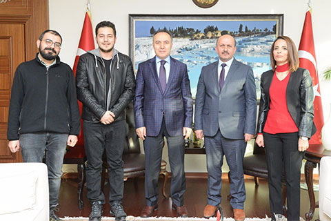 ‘Deli Bayram’ ile Denizli’ye geldiler