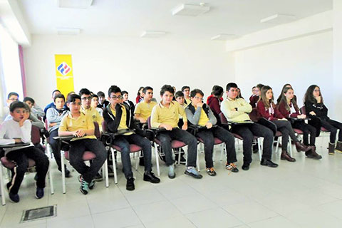 Final öğrencilerine trafik dersi