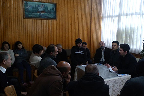 İŞKUR uzmanları evsiz-işsizlerle buluştu