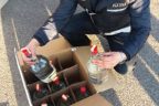 1 kamyon dolusu sahte rakı ele geçirildi