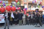 CHP Merkezefendi’den balonlu eylem