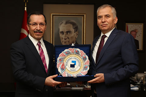Başkan Zolan’dan Rektör Bağ’a ziyaret
