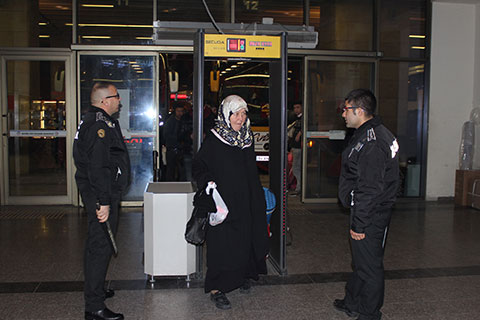 Oto Santral Garaj’da sıkı güvenlik önlemleri