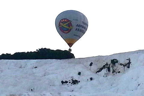 Beyaz Cennet’in semalarında balon uçuşu başlıyor