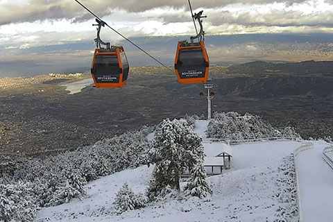 Teleferik seferleri yeniden başladı