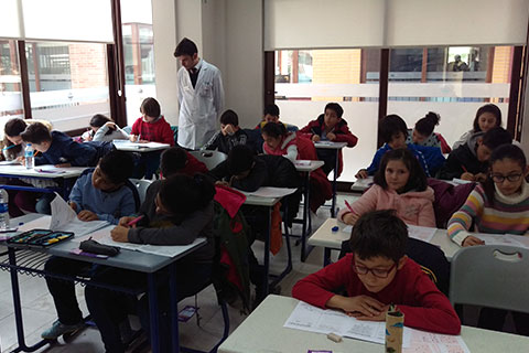 Uğur Okulları’nda kabul sınavı heyecanı