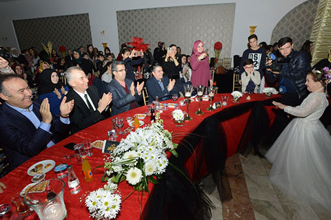 Çok özel çocuklardan çok özel defile