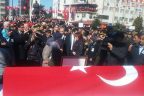 Şehidimizi ebediyete uğurladık