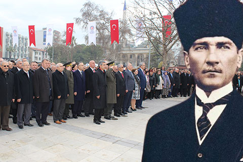Atatürk’ün Denizli’ye gelişi törenlerle kutlandı