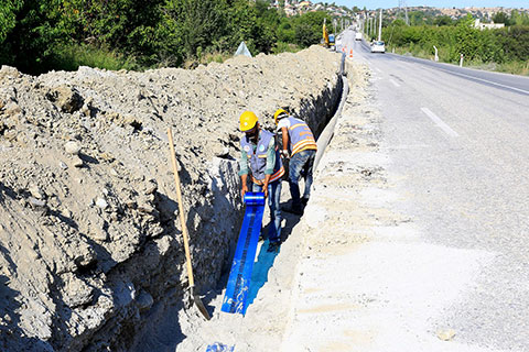 Honaz’ın 4 mahallesinde içme suyu atağı