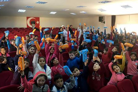 Ağız ve diş sağlığını öğrendiler