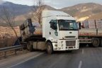 Cankurtaran’da TIR kontrolden çıktı