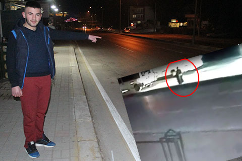 Hayat kurtaran genç o anları anlattı
