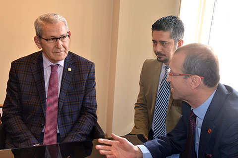 CHP’li kurmaylardan DGC’ye ziyaret