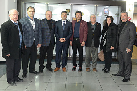 Muhtarlardan Erdoğan’a ziyaret