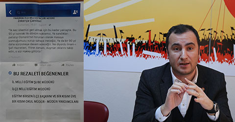 Eğitim camiasını çileden çıkaran paylaşım