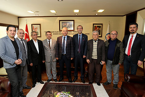 DGC yönetimi Başkan Zolan’la buluştu