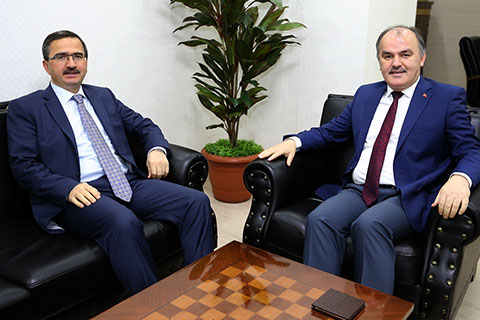 Hüseyin Gürlesin, Bilal Uçar’ı ağırladı