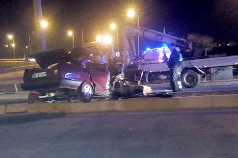 Pamukkale Yolu’nda kaza: 1 ölü 5 yaralı