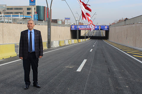 Zeybek Köprülü Kavşağı hizmete açıldı