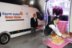 POLİS, BU ARAÇTAN İKRAM YAPACAK