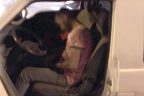 Minibüsü ile seyir halindeyken sızdı, ayılmadı