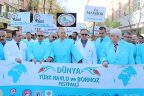Denizli’de bornoz şov