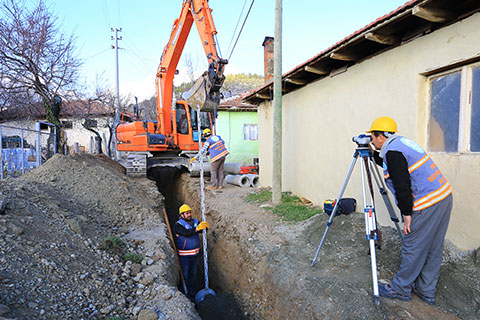 Bozkurt Avdan’a kanalizasyon hattı