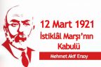 İstiklal Marşı’nın kabulünün 96. Yılı